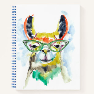 Smarty-Pants Llama Notizbuch