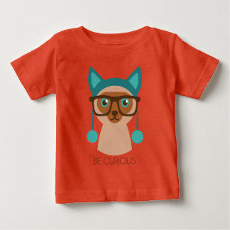 Smarty Smart Cat Baby T-shirt