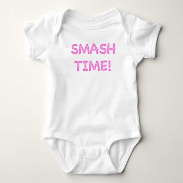 Smash Cake Baby Outfit Baby Strampler (Vorderseite)