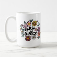 SMASH die PATRIARCHY Niedliche Daisy Hand Gezeichn