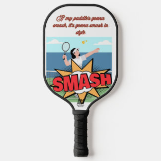 Smash im Stil Pickleball-Schläger-Design Pickleball Schläger
