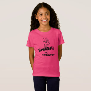 Smash the Patriarchy feminist - t-shirt enfant