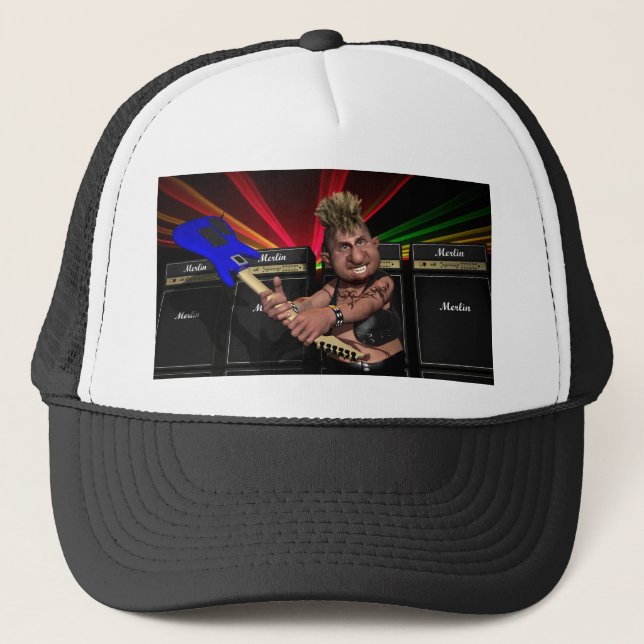 Smashing Young Man Hat Truckerkappe (Vorderseite)