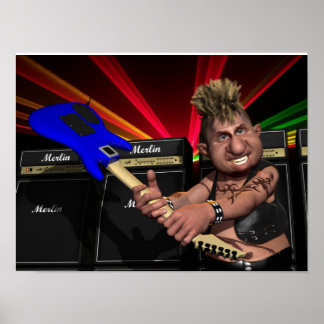 Smashing Young Man Poster