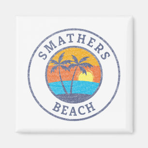 Smathers Beach, Key West verblasster klassischer S Magnet