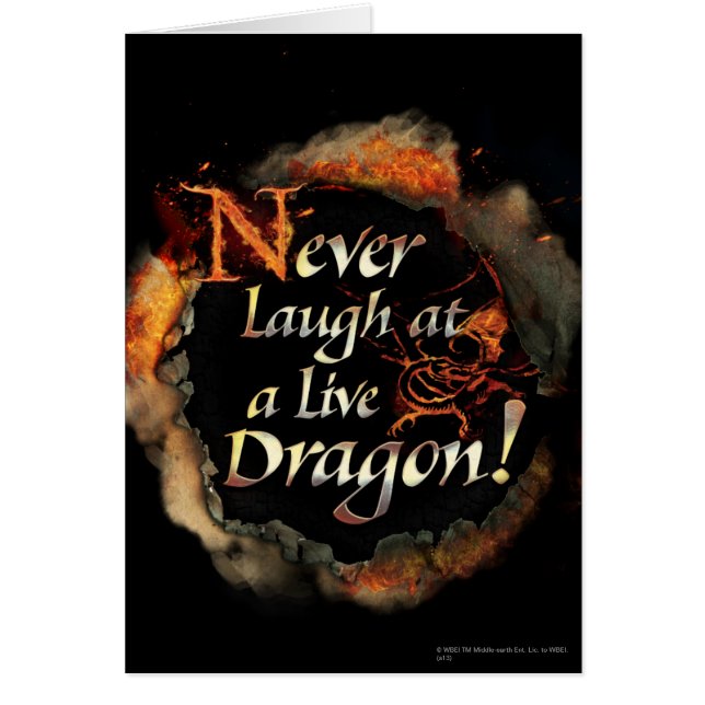 SMAUG™ - Graphique de logo pour ne jamais rire (Devant)