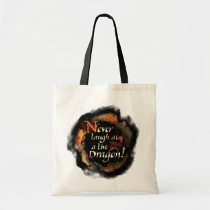 SMAUG™ - Logo-Grafik niemals lachen Tragetasche