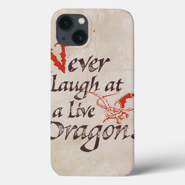 SMAUG™ - Never Laugh At A Live Dragon Case-Mate iPhone Hülle (Rückseite)