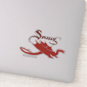SMAUG™ Silhouette & Name Aufkleber
