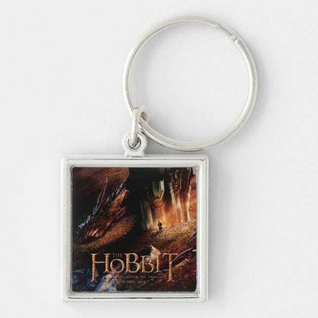 SMAUG™ umkreist BILBO BAGGINS™ Schlüsselanhänger (Vorne)