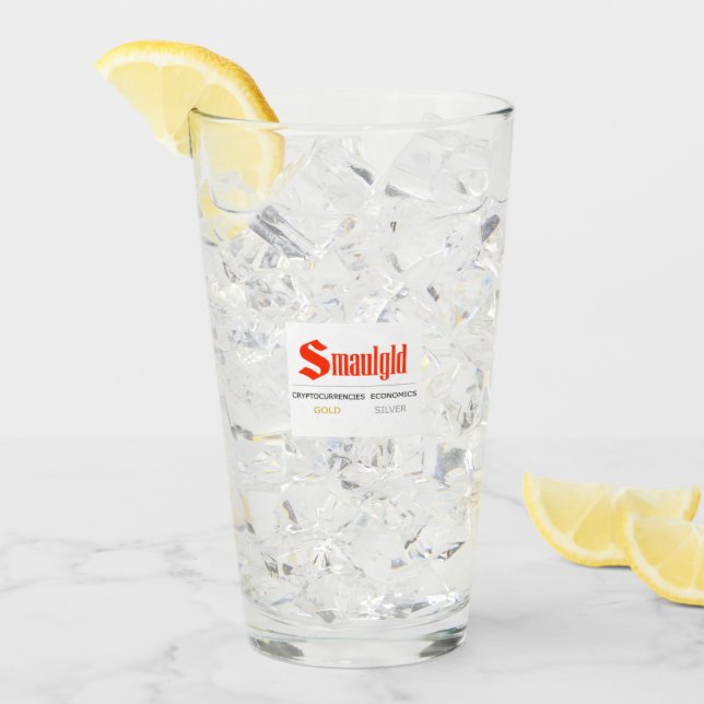 Smaulgld GLAS! Glas (Vorderseite Ice)