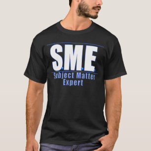 SME-LOGO-THEMA-EXPERTE WHITE/BLUE T-Shirt