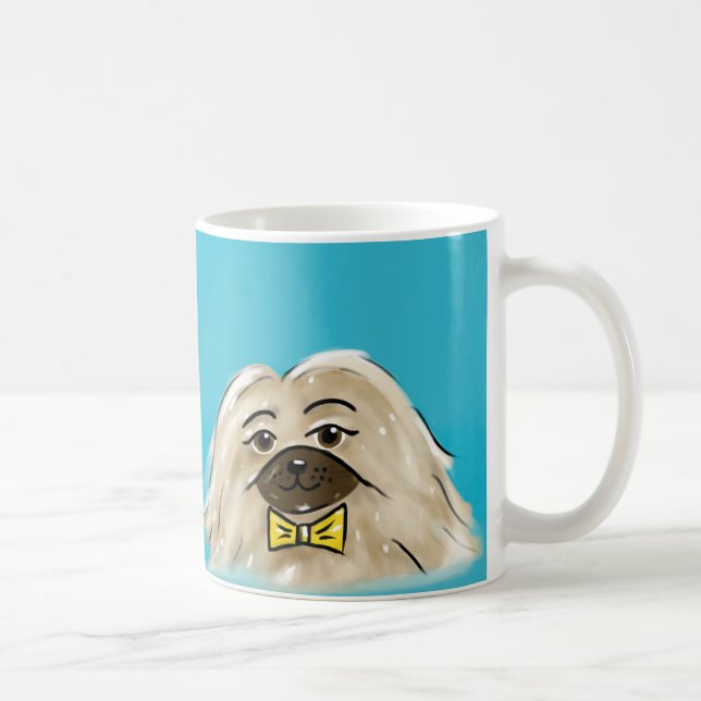 Smee the Pekingese Mug Kaffeetasse (Rechts)