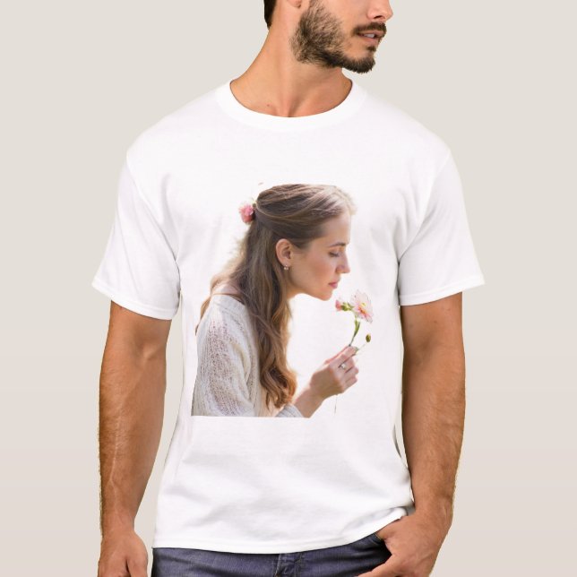 smell the flowers T-Shirt (Vorderseite)