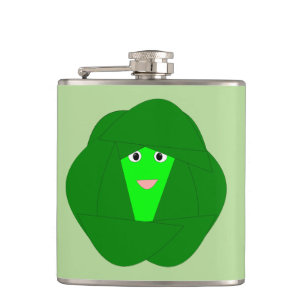 Smelly Christmas Brussels Sprout Flask Flachmann