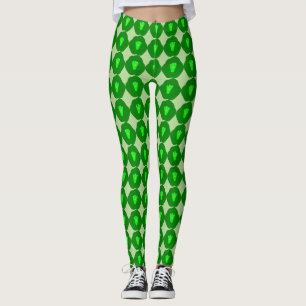 Smelly Christmas Brussels Sprout Leggings