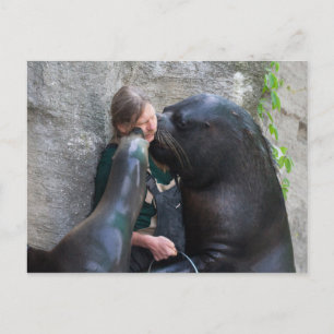 Smelly Wet Kisses Postkarte