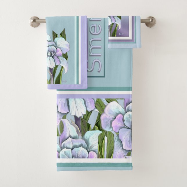 Smeraldo Blume Badhandtuch Set (Insitu)