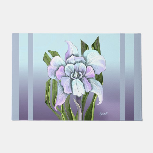 Smeraldo Blume Fußmatte (Vorderseite)