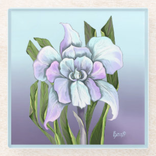Smeraldo Blume Glasuntersetzer