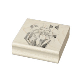 Smeraldo Blume Gummistempel