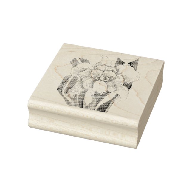 Smeraldo Blume Gummistempel (Stempel)