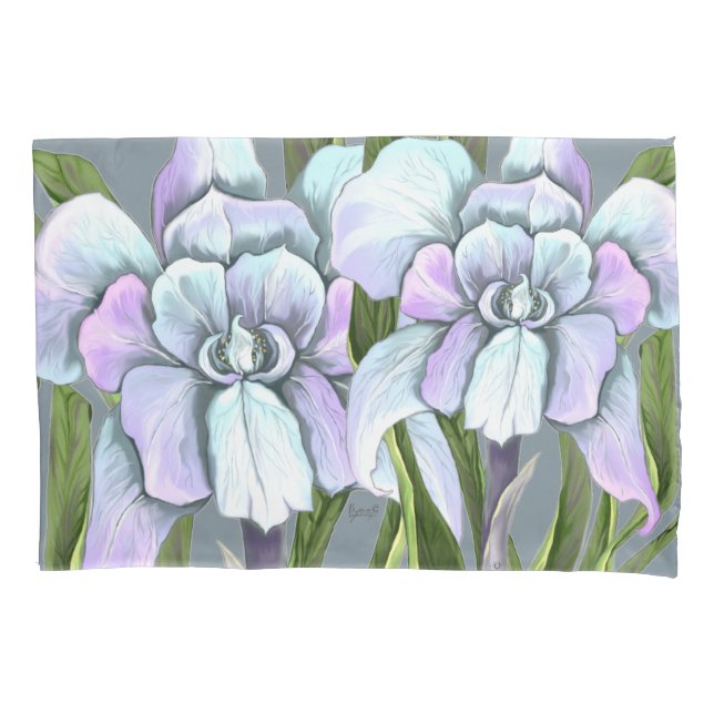 Smeraldo Blume Kissenbezug (Vorderseite)