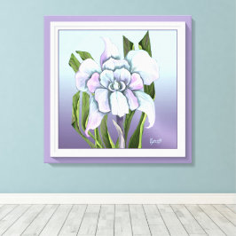 Smeraldo Blume Leinwanddruck