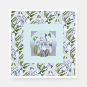 Smeraldo Blume Napkins Serviette