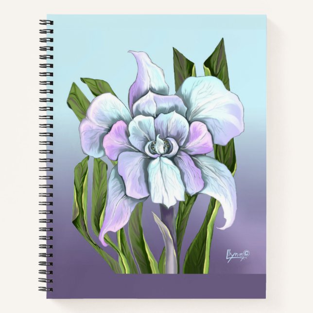 Smeraldo Blume Notizbuch (Vorderseite)