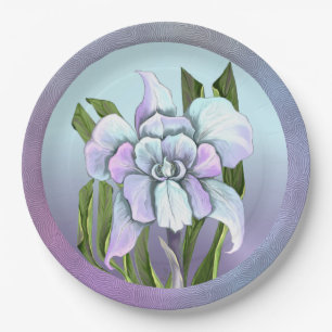 Smeraldo Blume Pappteller