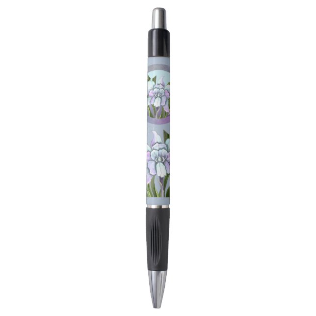 Smeraldo Blume Pen Kugelschreiber (Vorderseite Vertikal)