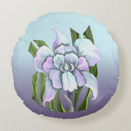 Smeraldo Blume Rundkissen Rundes Kissen