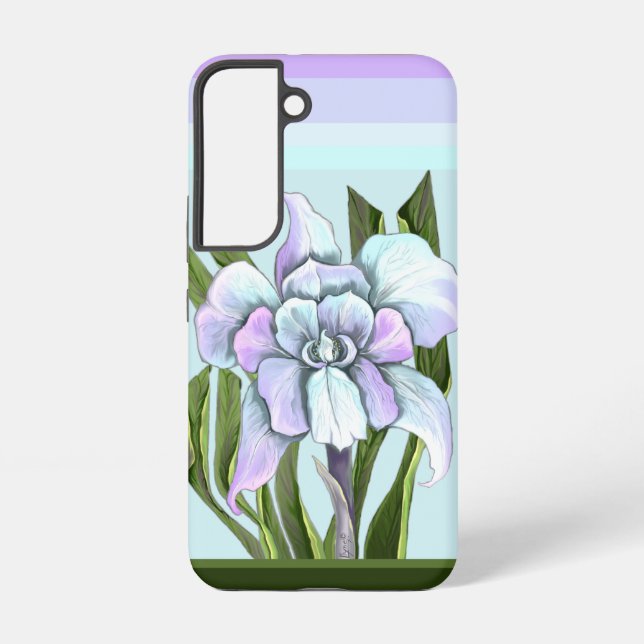 Smeraldo Blume Samsung Galaxy Hülle (Rückseite)