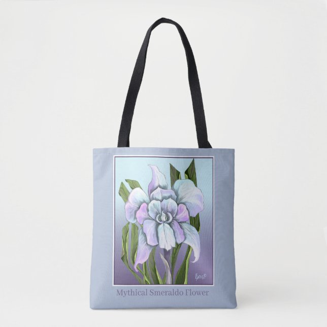 Smeraldo Blume Tote Tasche (Vorderseite)