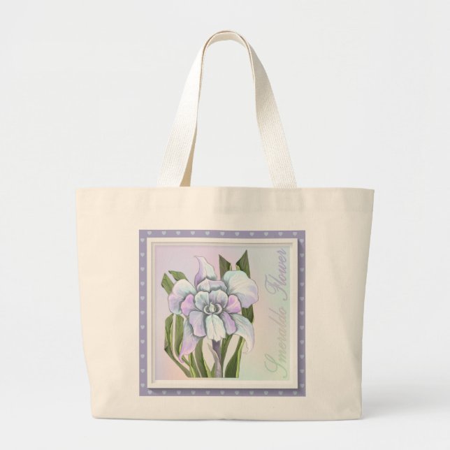 Smeraldo Blume Tote Tasche (Vorne)