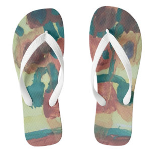 Smeraldo Gallery"Sonnenblumen-Interpretation" Flip Flops