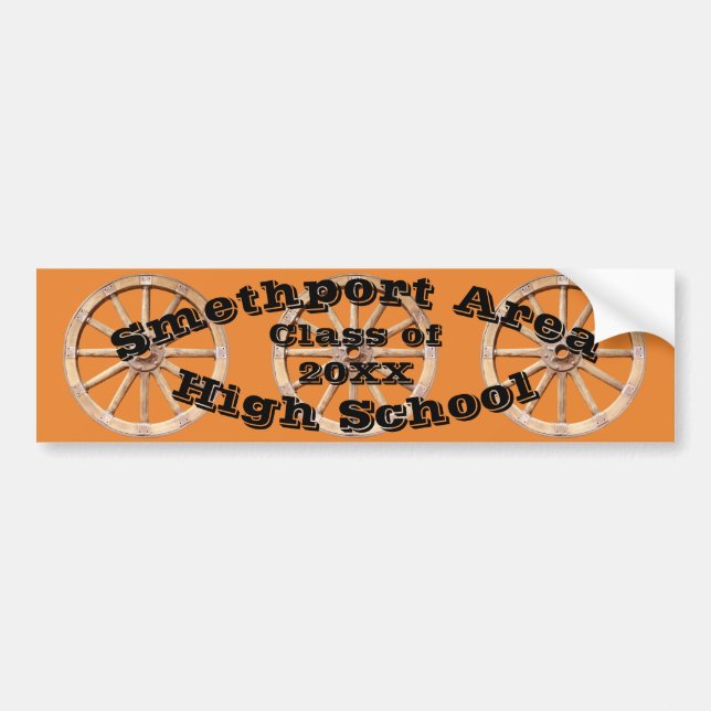 Smethport High School Class 20XX Autoaufkleber (Vorne)