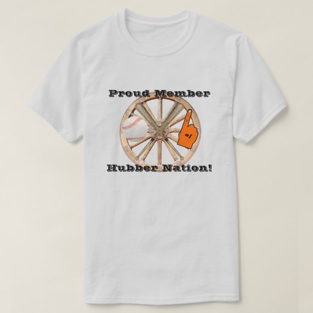 Smethport Hubber Nation Baseball Softball Fan LT T-Shirt (Design vorne)