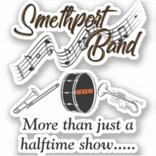 Smethport Marching Band Supporter Aufkleber