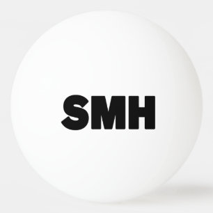 SMH Text Slang Tischtennisball