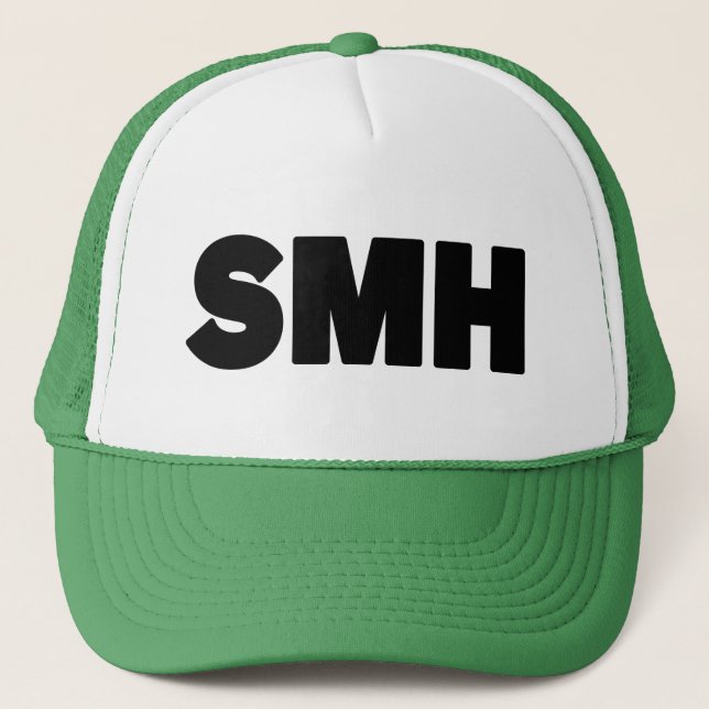 SMH | Text Slang Truckerkappe (Vorderseite)