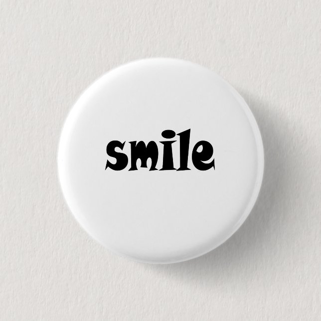 smi:e T - Shirt Button (Vorderseite)