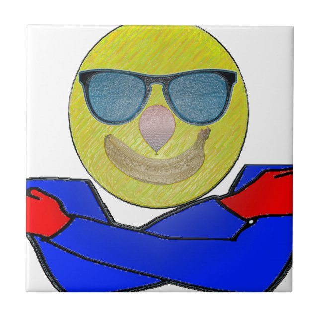 Smile and Hugs Fliese (Vorderseite)