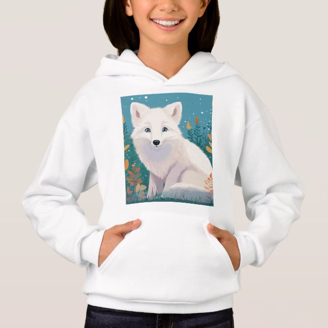 Smile Arctic Fox Tshirt (Devant)