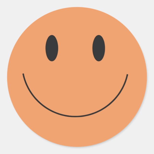 Smile Aufkleber (Vorderseite)