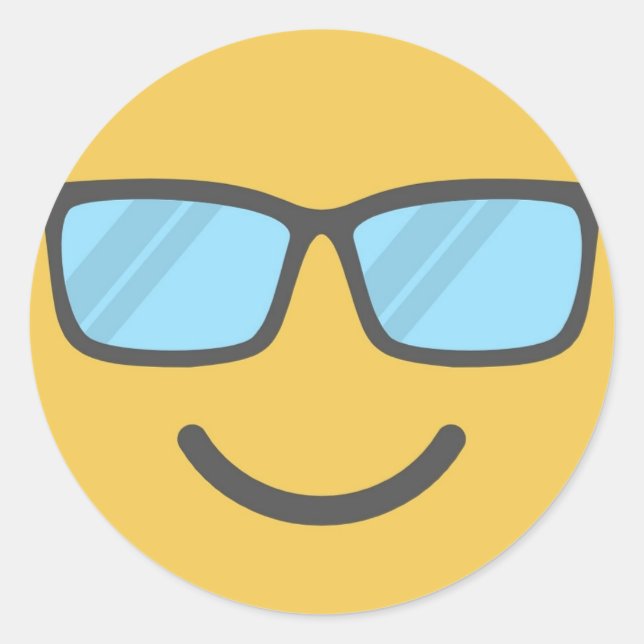 Smile Aufkleber (Vorderseite)