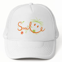 Smile-Bürstenstil-Linienkunst | Klassische Dad-Müt