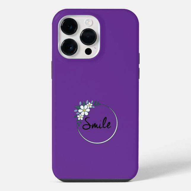 Smile Cara para celular  iPhone 14 Pro Max Hülle (Rückseite)