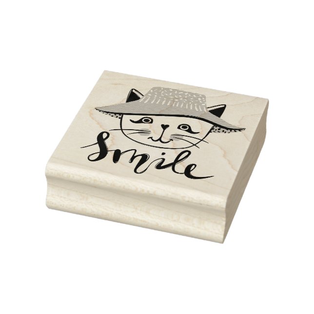 Smile Cat Gummistempel (Stempel)